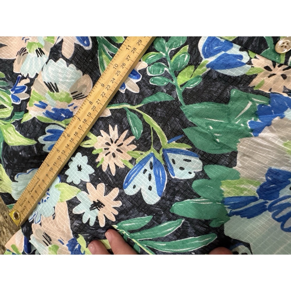 Kate Spade Full Bloom Voile Dress Floral Belted Size Large - Picture 10 of 13